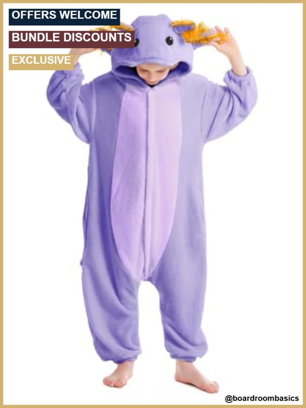 Unisex Kids Axolotl Onesie Halloween Costume Cosplay Flannel Pajama